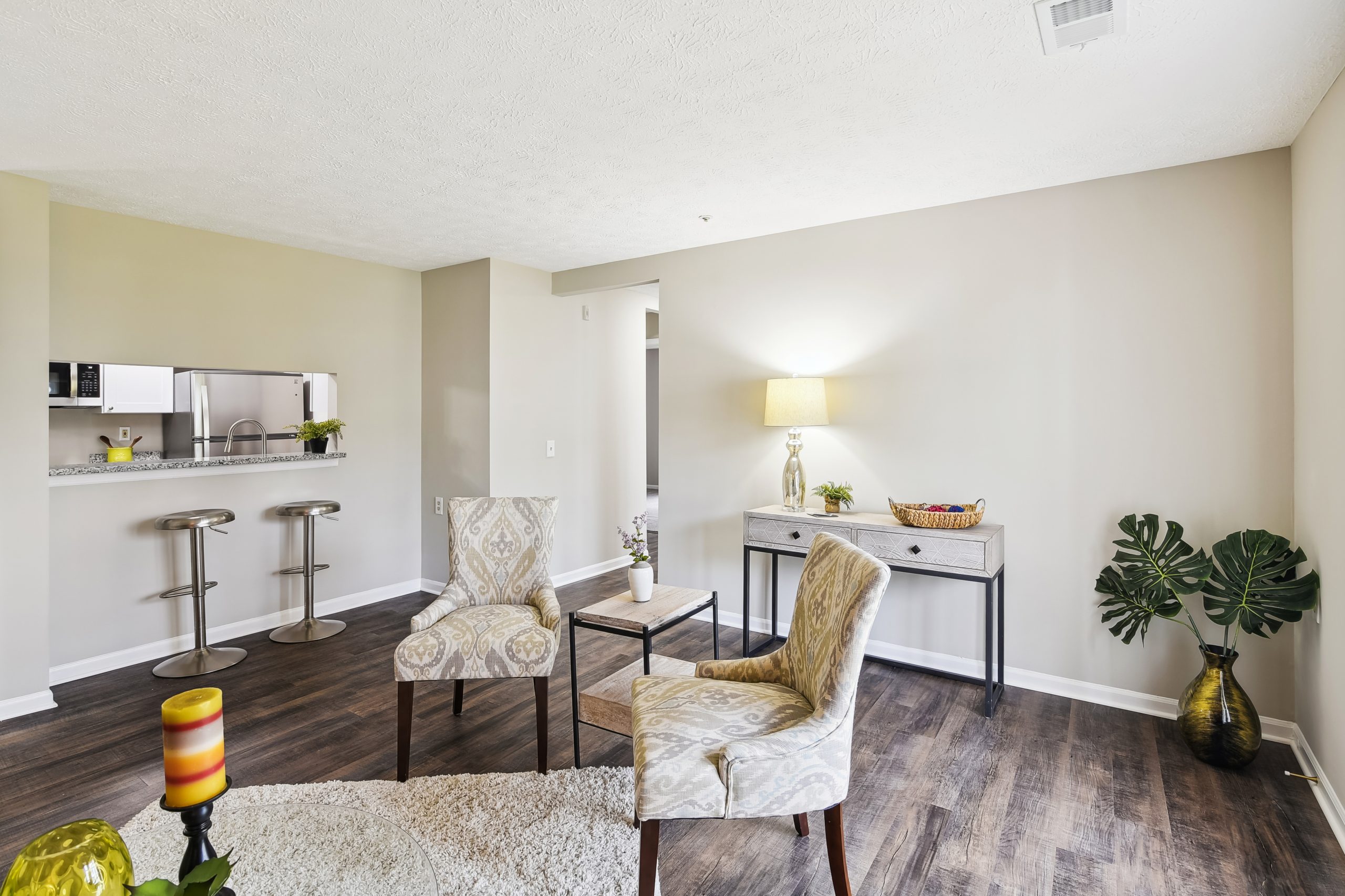 Bare Concrete and Stained Walls- NO MORE